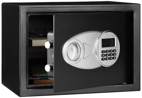 basics steel security safe lock box|amazon basics safe replacement key.